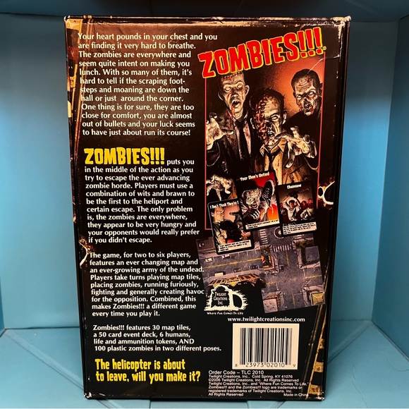 Twilight Creations’ Zombies!!! Board Game - Second Edition - Picture 2 of 16